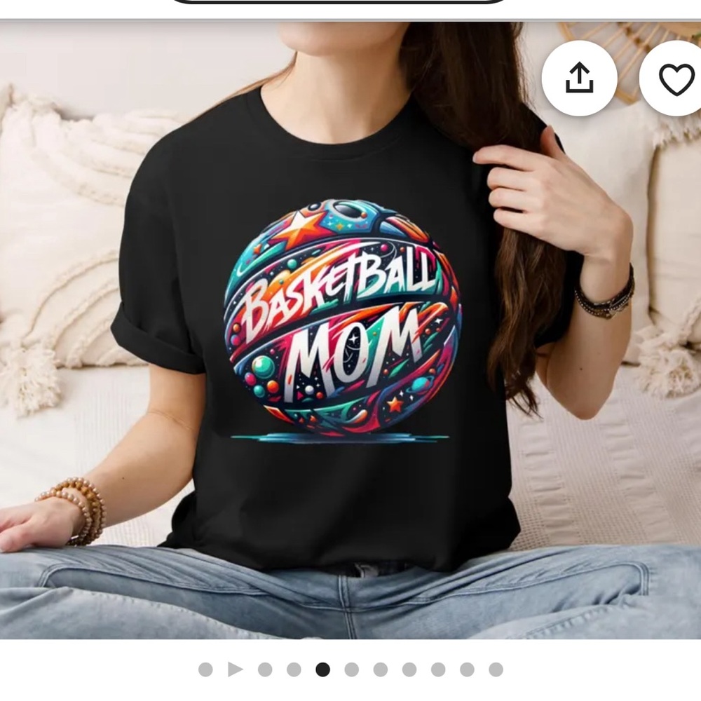 Brand new custom made basketball T-shirt all sizes available great Xmas gift